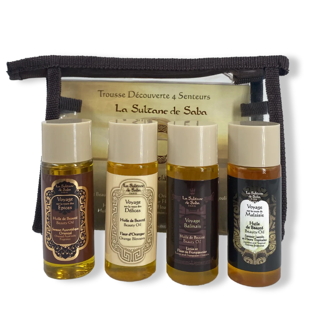 La Sultane De Saba Kit Trousse découverte 4 Senteurs - Подарунковий набір La Sultane De Saba Kit Trousse découverte 4 Senteurs - Подарунковий набір